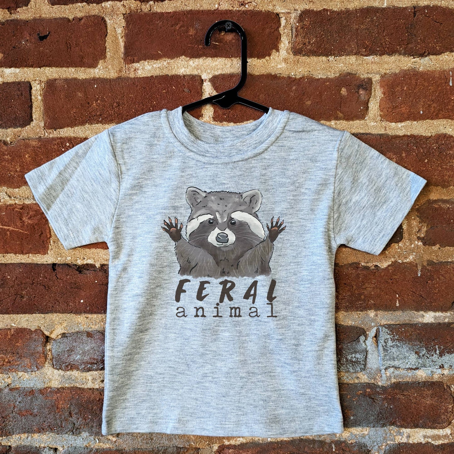 Feral Animal Raccoon Woodland Tee