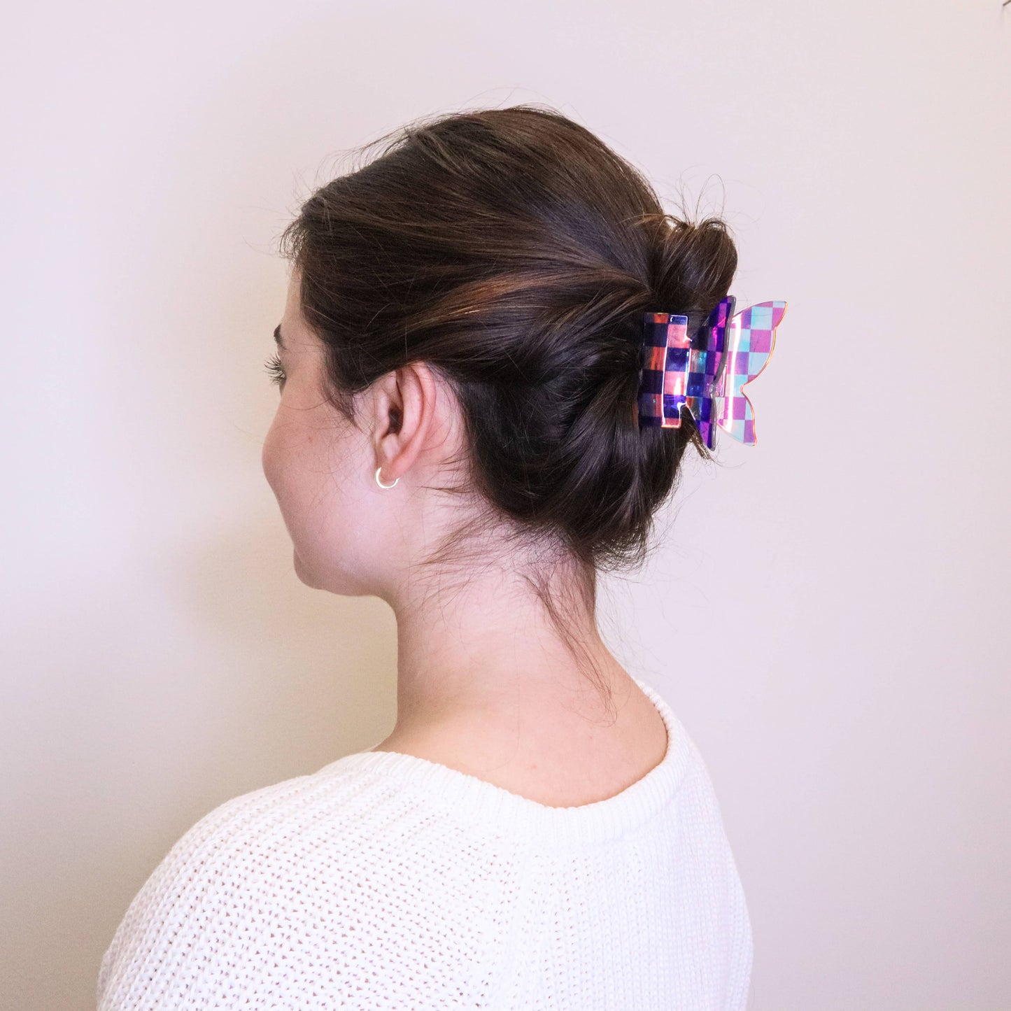 The Butterfly Hair Clip- pink