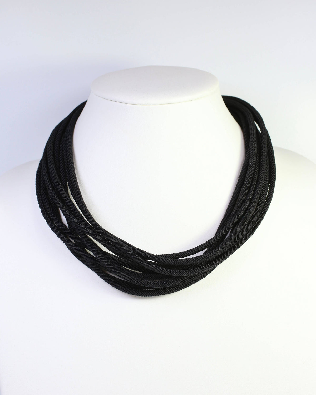 Cranston Cord Necklace Black
